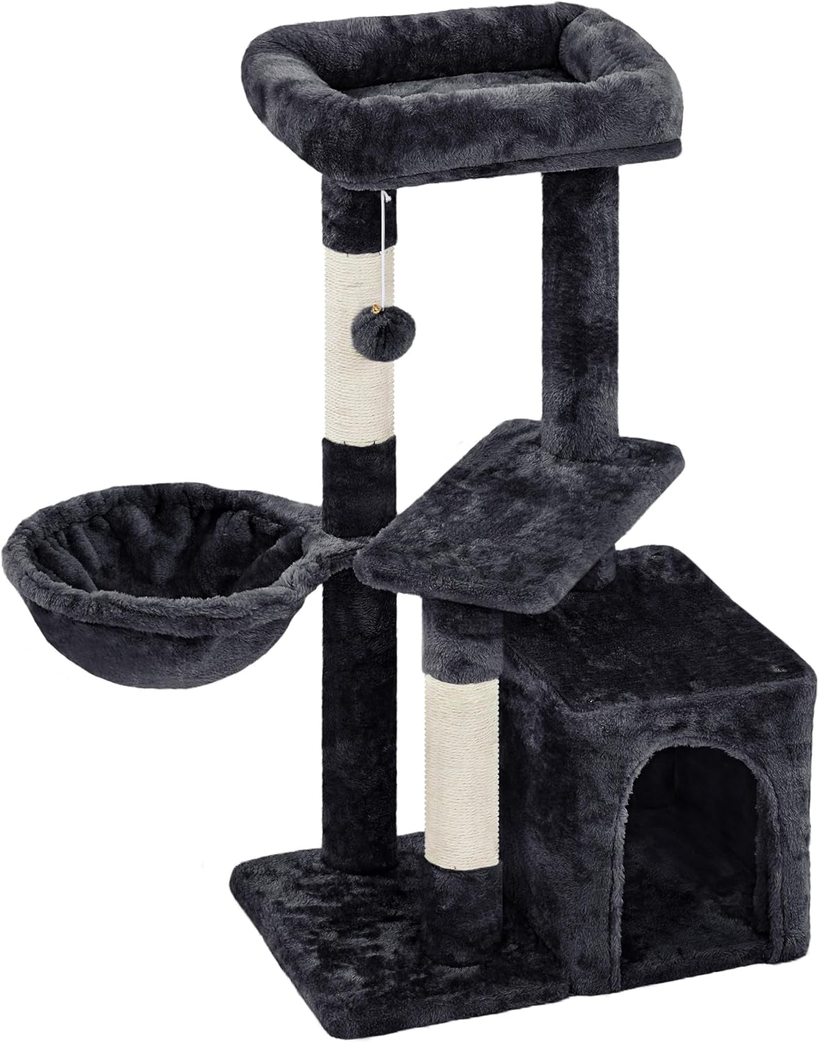 34In Cat Tree Cat Tower Scratching Posts Modern Bed Cat Furniture for ...